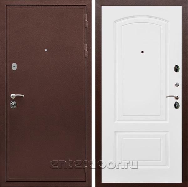 Входная дверь Армада Престиж ФЛ-138 (Медный антик / Белый матовый) - фото 86704