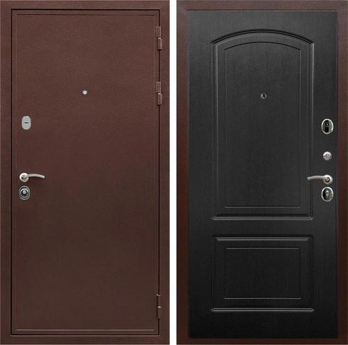 Входная дверь Престиж ФЛ-138 (Медный антик / Венге) для установки в квартиру 22510