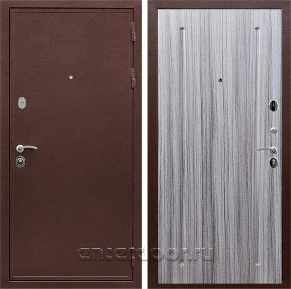 Входная дверь Армада Престиж ФЛ-68 (Медный антик / Сандал серый) - фото 86785