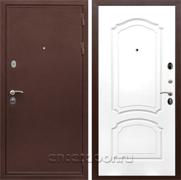 Входная дверь Армада Престиж ФЛ-140 (Медный антик / Белый ясень) - фото 87023