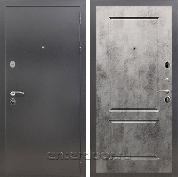 Входная дверь Армада Престиж ФЛ-117 (Антик серебро / Бетон темный) - фото 87285