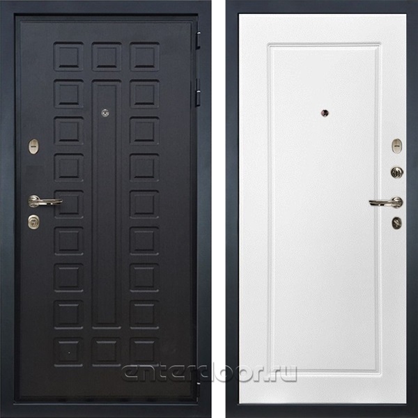 Входная металлическая дверь Лекс Гладиатор 3к №118 (Венге / Белая шагрень)