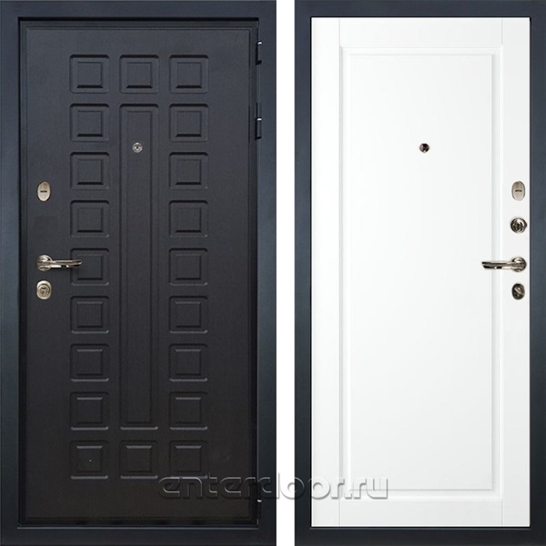 Входная металлическая дверь Лекс Гладиатор 3к №120 (Венге / Эмаль Белая)