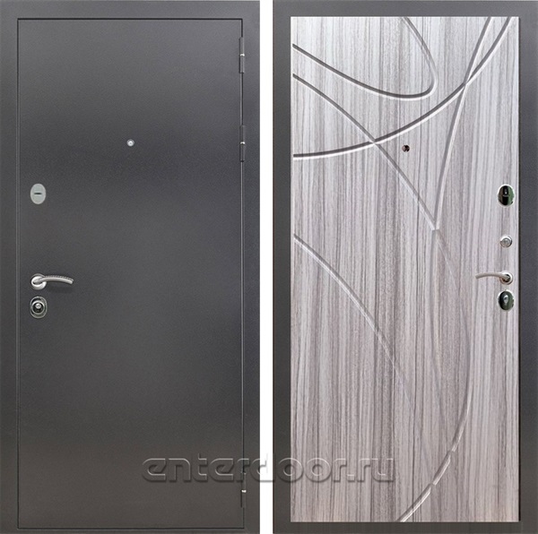 Входная дверь Армада Престиж ФЛ-247 (Антик серебро / Сандал серый) - фото 88100