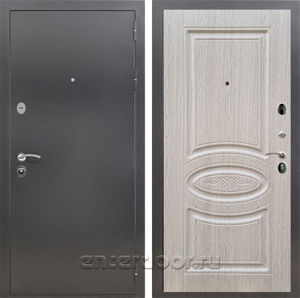 Входная дверь Армада Престиж ФЛ-181 (Антик серебро / Беленый дуб) - фото 88200