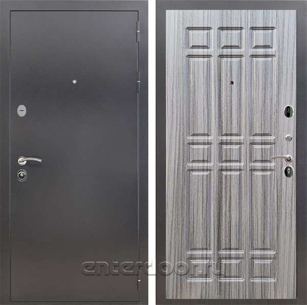 Входная дверь Армада Престиж ФЛ-33 (Антик серебро / Сандал серый) - фото 88300