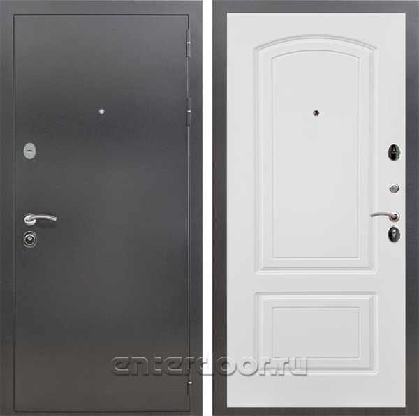 Входная дверь Армада Престиж ФЛ-138 (Антик серебро / Белый ясень) - фото 88314