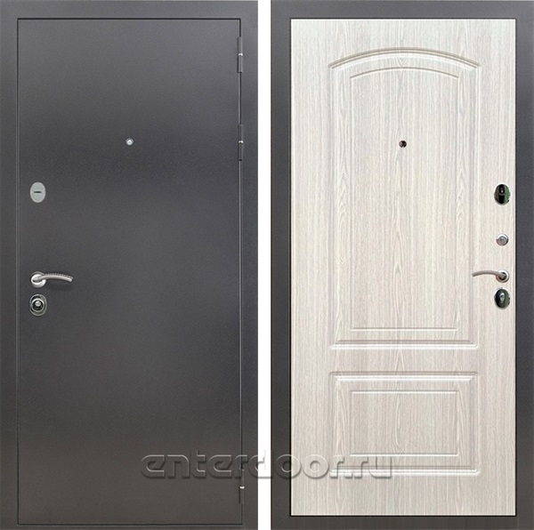 Входная дверь Армада Престиж ФЛ-138 (Антик серебро / Беленый дуб) - фото 88328