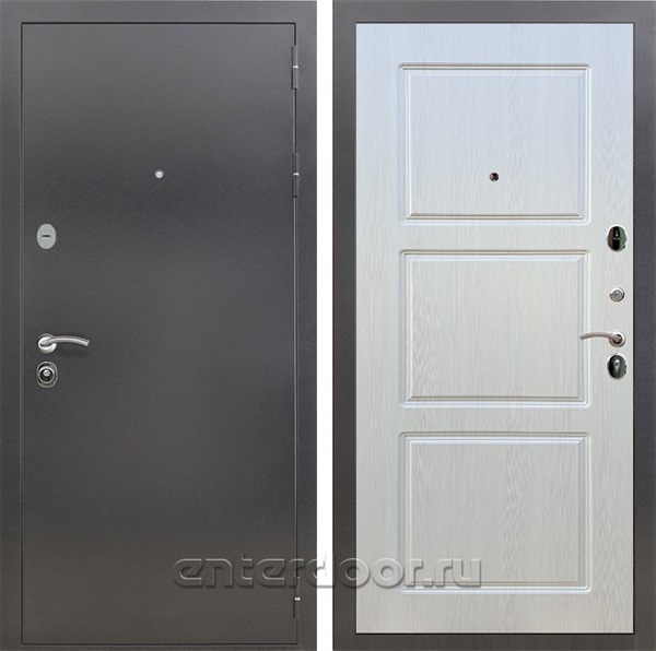 Входная дверь Армада Престиж ФЛ-3 (Антик серебро / Лиственница беж) - фото 88705