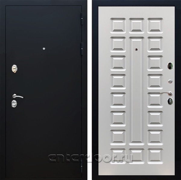 Входная дверь Армада Престиж ФЛ-183 (Черный Муар / Белый ясень) - фото 89053