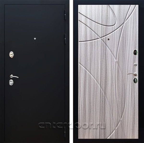 Входная дверь Армада Престиж ФЛ-247 (Черный Муар / Сандал серый) - фото 89188