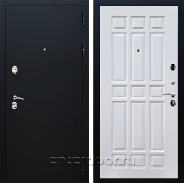 Входная дверь Армада Престиж ФЛ-33 (Черный Муар / Белый ясень) - фото 89334