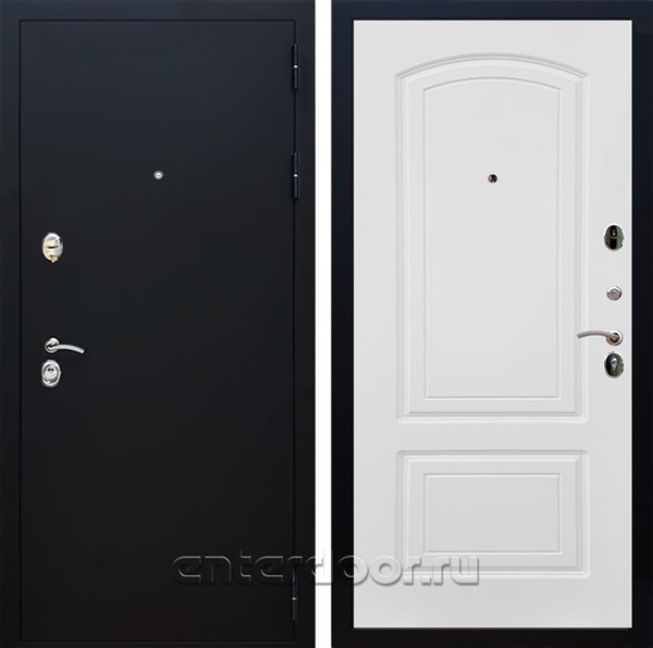 Входная дверь Армада Престиж ФЛ-138 (Черный Муар / Белый ясень) - фото 89378