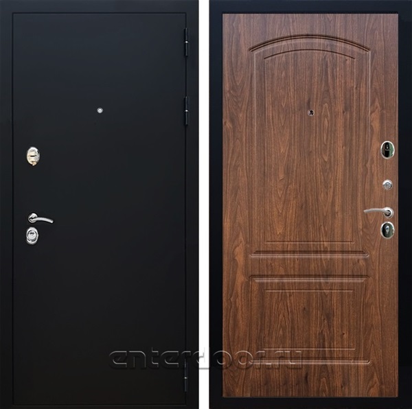 Входная дверь Армада Престиж ФЛ-138 (Черный Муар / Орех темный) - фото 89411