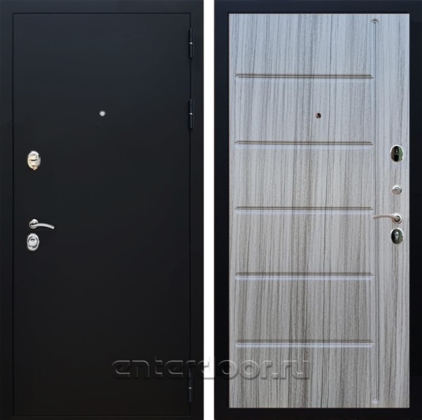 Входная дверь Армада Престиж ФЛ-102 (Черный Муар / Сандал серый) - фото 89610
