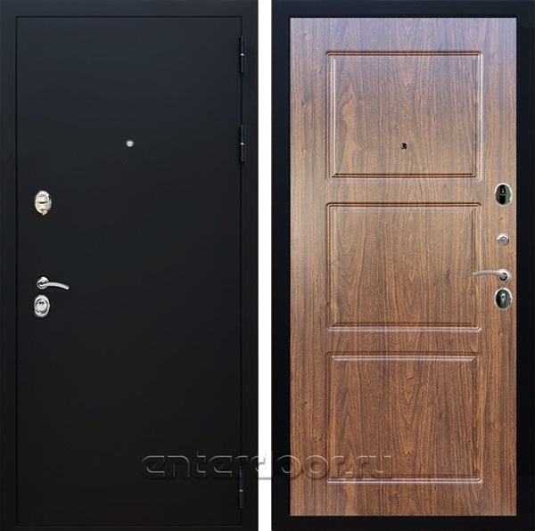 Входная дверь Армада Престиж ФЛ-3 (Черный Муар / Берёза морёная) - фото 89777