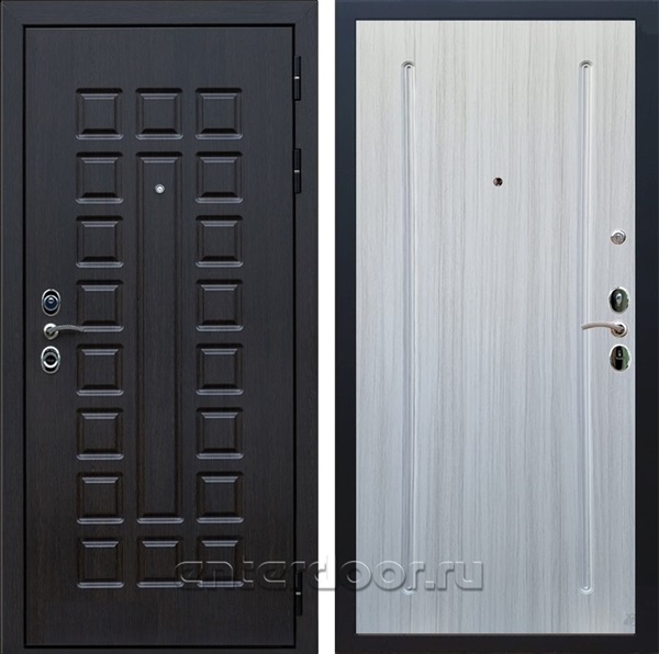 Входная металлическая дверь Сенатор 3К с замком Cisa ФЛ-68 (Венге / Сандал белый)