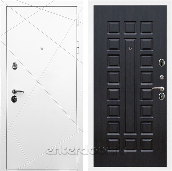 Входная дверь Армада Лофт ФЛ-183 (Белый матовый / Венге) - фото 91269