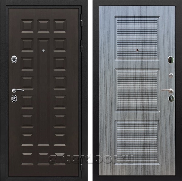 Входная металлическая дверь Армада Триумф 3К ФЛ-1 (Венге / Сандал серый)