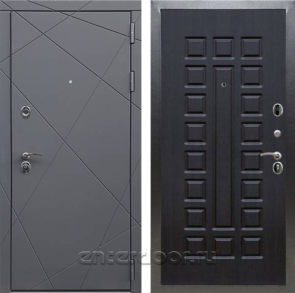 Входная дверь Армада Лофт ФЛ-183 (Графит софт / Венге) - фото 95060