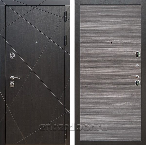 Входная дверь Армада Лофт Гладкая (Венге / Сандал серый) - фото 95517