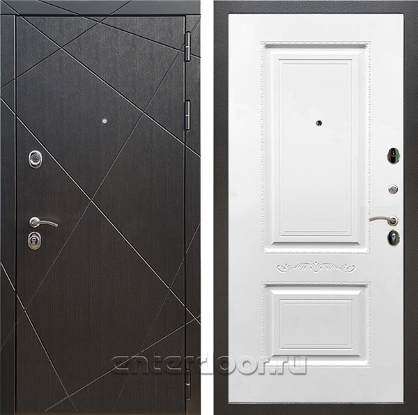 Входная дверь Армада Лофт Смальта (Венге / Белый матовый) - фото 95627