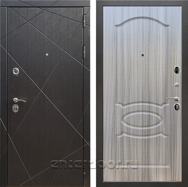 Входная дверь Армада Лофт ФЛ-128 (Венге / Сандал серый) - фото 96075