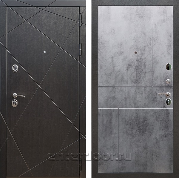 Входная дверь Армада Лофт ФЛ-290 (Венге / Бетон тёмный) - фото 96261