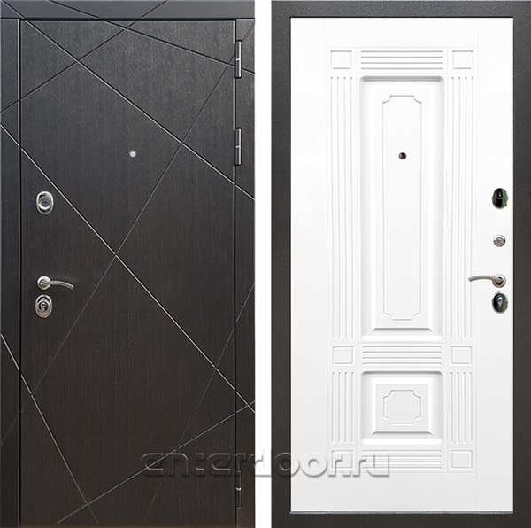 Входная дверь Армада Лофт ФЛ-2 (Венге / Белый матовый) - фото 96293