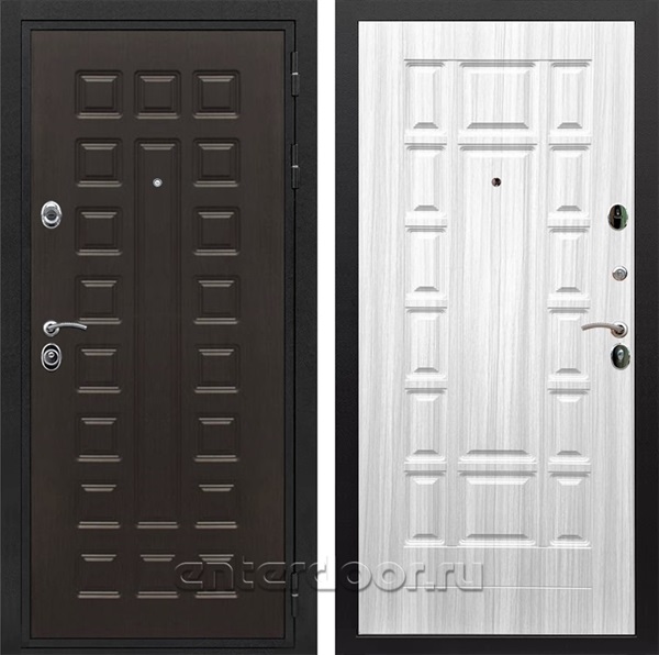 Входная металлическая дверь Сенатор Престиж ФЛ-244 (Венге / Сандал белый)