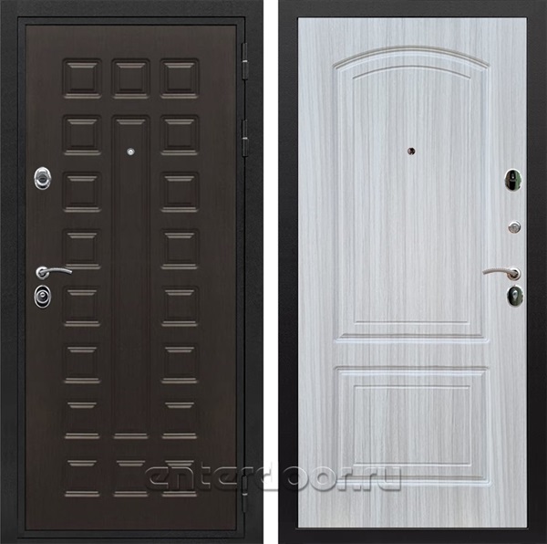 Входная металлическая дверь Сенатор Престиж ФЛ-138 (Венге / Сандал белый)