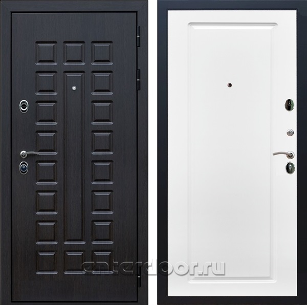 Входная металлическая дверь Сенатор 3К Премиум ФЛ-119 (Венге / Белый матовый)