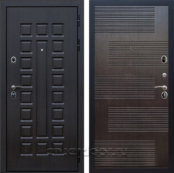 Входная металлическая дверь Сенатор 3К Премиум ФЛ-185 (Венге / Венге)