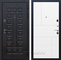 Входная металлическая дверь Сенатор 3К Премиум ФЛ-290 (Венге / Белый матовый)