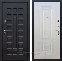 Входная металлическая дверь Сенатор 3К Премиум ФЛ-2 (Венге / Лиственница беж)