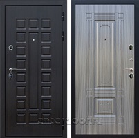 Входная металлическая дверь Сенатор 3К Премиум ФЛ-2 (Венге / Сандал серый)