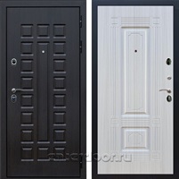 Входная металлическая дверь Сенатор 3К Премиум ФЛ-2 (Венге / Сандал белый)