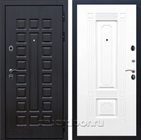 Входная металлическая дверь Сенатор 3К Премиум ФЛ-2 (Венге / Белый матовый)