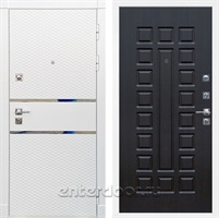 Входная металлическая дверь Сенатор Бастион ФЛ-183 (Белый матовый / Венге)
