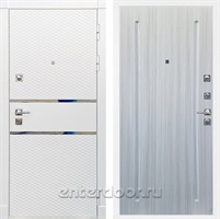 Входная металлическая дверь Сенатор Бастион ФЛ-68 (Белый матовый / Сандал белый)