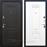 Входная металлическая дверь Армада 9 Викинг ФЛ-2 (Венге / Белый матовый)