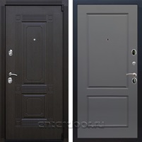 Входная дверь Армада Эстет 3к ФЛ-117 (Венге / Графит софт)