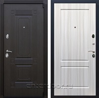 Входная дверь Армада Эстет 3к ФЛ-117 (Венге / Сандал белый)