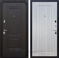 Входная металлическая дверь Армада 9 Викинг ФЛ-119 (Венге / Сандал белый)