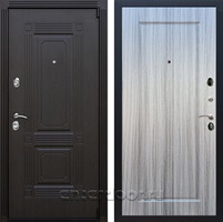 Входная дверь Армада Эстет 3к ФЛ-119 (Венге / Сандал серый)