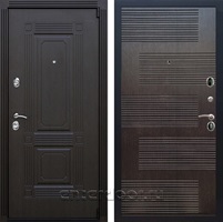 Входная дверь Армада Эстет 3к ФЛ-185 (Венге / Венге)