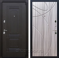 Входная дверь Армада Эстет 3к ФЛ-247 (Венге / Сандал серый)