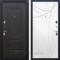 Входная дверь Армада Эстет 3к ФЛ-247 (Венге / Белый ясень)