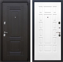 Входная дверь Эстет 3к ФЛ-244 (Венге / Белый матовый) для установки в квартиру 24521