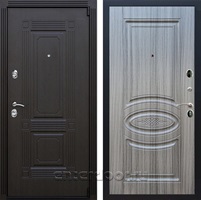 Входная дверь Армада Эстет 3к ФЛ-181 (Венге / Сандал серый)